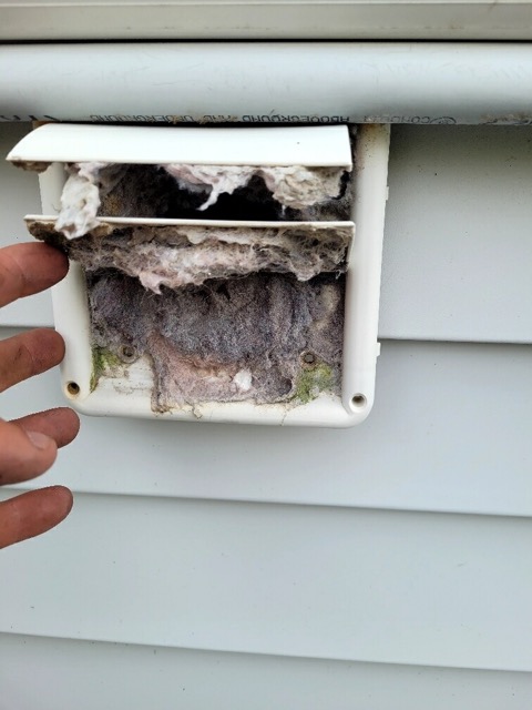 Clogged Dryer Vent